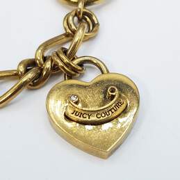 Juicy Couture Gold Tone Broken Heart 7in Bracelet 49.4g alternative image
