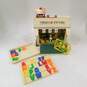 Vintage Fisher Price Play Family School W/ Little People Figures & Furniture Magnets image number 1