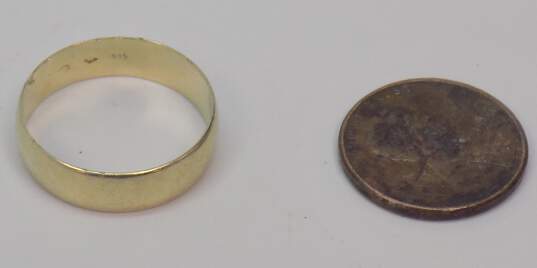 14K Gold Wide Wedding Band Ring For Repair 2.7g image number 2