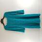 Diane Von Furstenberg Womens Turquoise Blue Lace Dress 8 image number 1