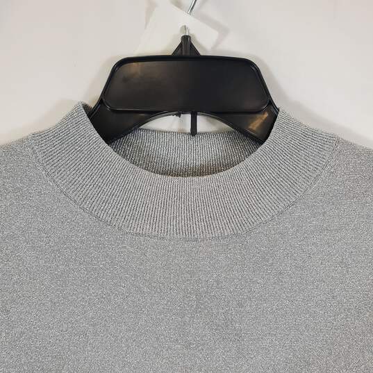 Acne Studios Women's Silver Sweatshirt SZ XS image number 3