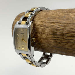 Designer Relic Folio ZR33481 Silver-Tone Stainless Steel Analog Wristwatch