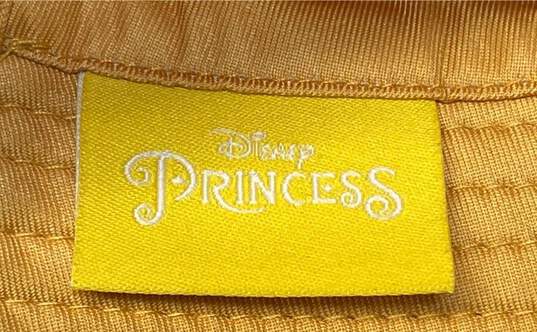 Disney Princess Yellow Polka Dot Bucket Sun Hat One Size image number 8