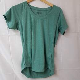 Patagonia Teal Green-Blue T-Shirt Women's Small