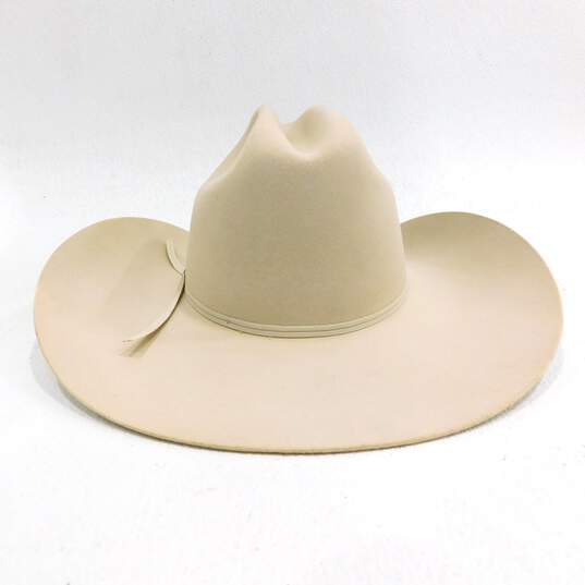 Resistol Dalton Bone XX Premium Wool Cowboy Hat Sz 6 3/4 54 IOB image number 3