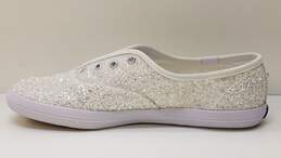 Keds Women's White Glitter Shoes sz  6.5 alternative image