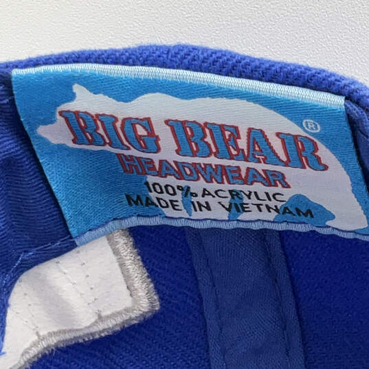 NWT Mens Blue Chicago Cubs Adjustable Lightweight Snapback Hat One Size image number 6