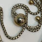 Designer Pandora 925 ALE Sterling Silver CZ Stones Chain Bracelet With Box image number 4