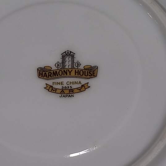 8pc Set of Fine China Teacups & Saucers image number 4