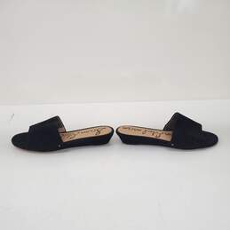 Sam Edelmon Liliana Women's Size 9 M EUR 39 Black Leather Upper Slip-On Shoes