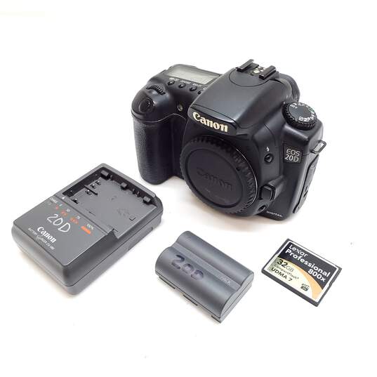 Canon 20D DSLR Full Kit | Untested image number 1