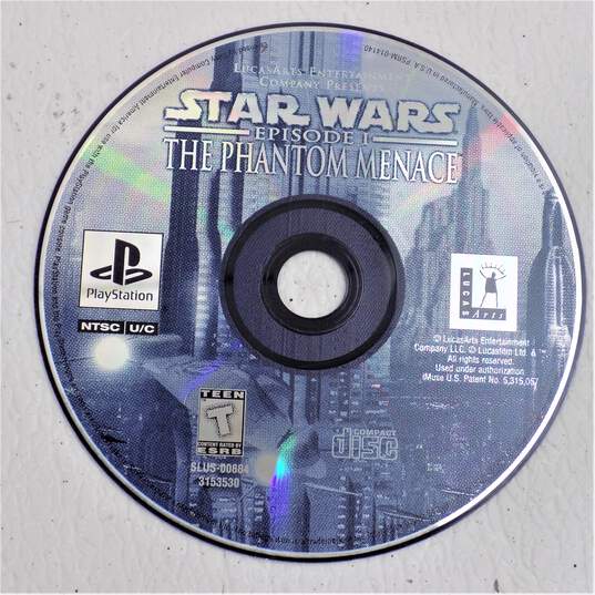 Star Wars Phantom Menace Sony PlayStation CIB image number 2