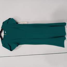 Calvin Klein Teal Fit & Flare Dress Women's Size 8 NWT