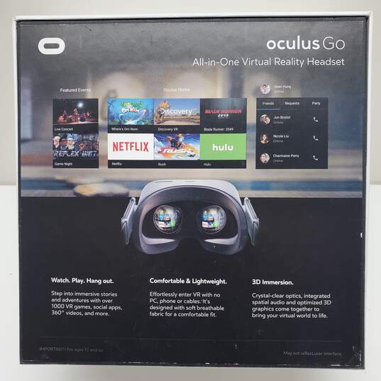 Meta Oculus Go 32GB Stand Alone VR UNTESTED image number 3
