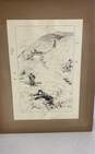 Lot of 4 Original Drawings Early 20th Century Drawing by Enoch Ward Signed. image number 7
