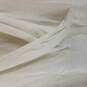 Alfani Women Soft White Deco Breeze Vneck Short Sleeve Blouse XL NWT image number 3
