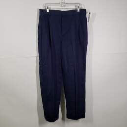 Mens Traveler's Collection Pleated Front Straight Leg Chino Pants Size 36X30