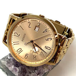 Designer Fossil Muse ES-3789 Gold-Tone Stainless Steel Analog Wristwatch