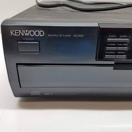 Kenwood 5 disc CD player untested image number 3