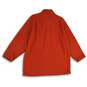 The North Face Mens Red Mock Neck 1/4 Zip Long Sleeve Pullover Sweater Size XL image number 2