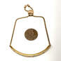 Designer Michael Kors Gold-Tone Rhinestone Bar Slider Chain Bracelet image number 4