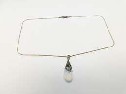 Artisan 925 Amethyst Topaz Onyx Opalite Necklaces 21.5g alternative image