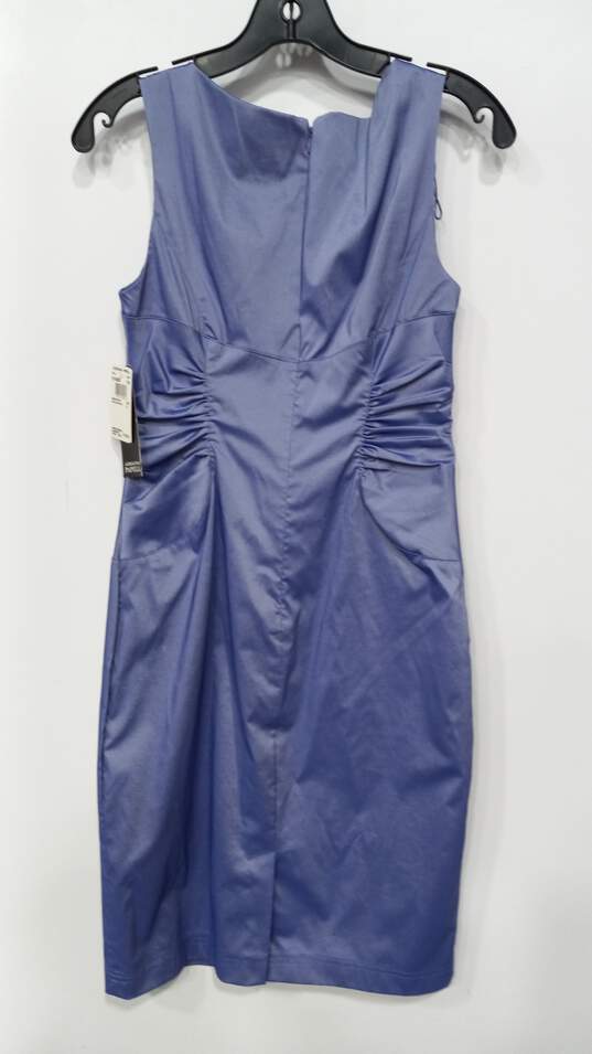 Women’s Adrianna Papell Side Ruched Sleeveless Dress Sz 6 NWT image number 2