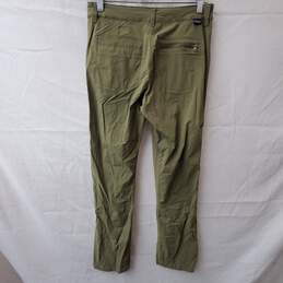 Patagonia Olive Green Activewear Hiking Pants Size 8 alternative image