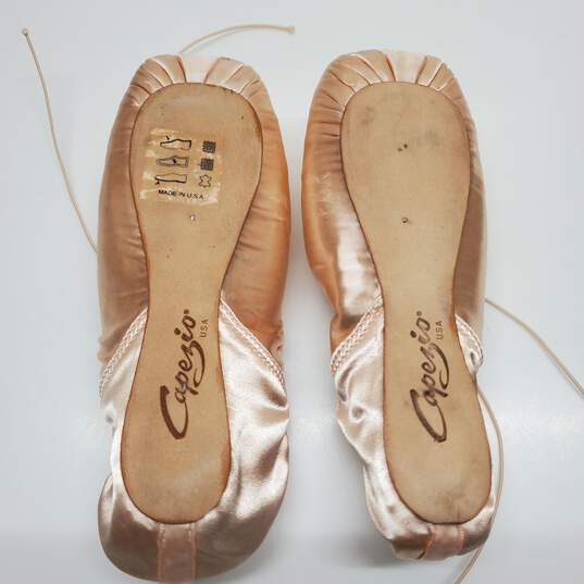 Capezio Glisse Pro ES Ballet Dance Pointe Shoes Size 8M #117 W/ BOX image number 3