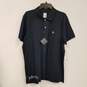 NWT Mens Black Slim Fit Collared Short Sleeve Polo Shirt Size X-Large image number 1