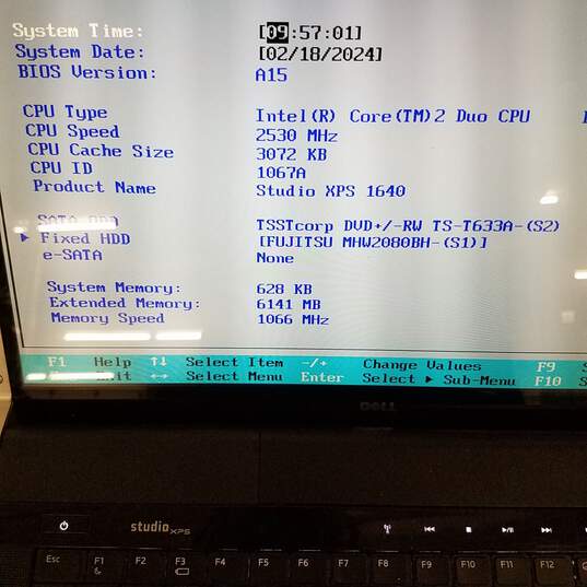 Dell PP35L XPS Studio Intel Core 2 Duo@2.53GHz Memory 6GB image number 4