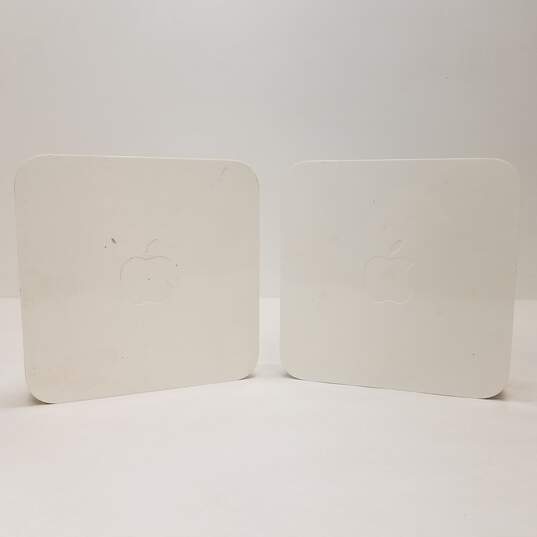 Lot of 2 Apple Airport Extreme Base Stations (A1301, A1408) image number 2