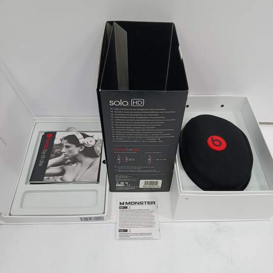 Beats by Dre - Monster Beats Solo HD Headphones - White image number 1