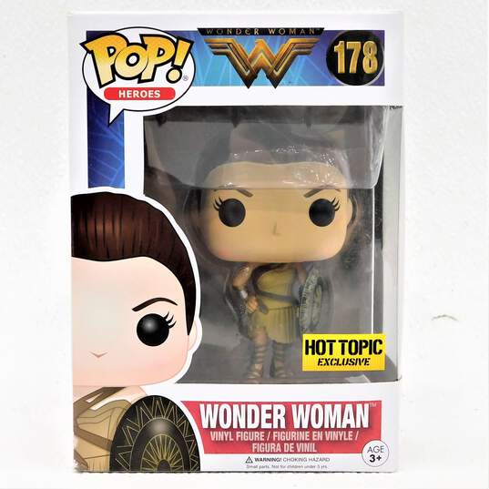 Funko Pop Heroes Wonder Woman Hot Topic Exclusive 178 image number 1