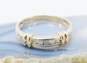 10K Yellow Gold 0.17 CTTW Channel Set Diamond Band Ring 2.4g image number 3