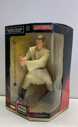 Star Wars Episode 1 Obi-Wan Kenobi Mega Collectible 13 Inch Tall Action Figure alternative image