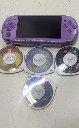 Sony PSP Hannah Montana LTD w/ Games & Accessories- Lilac Purple