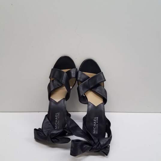 Michael Kors Strappy Women's Heels Black Size 7M image number 6