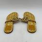 Tory Burch Womens Miller Yellow White Floral Slip-On Thong Sandals Size 8.5 image number 4
