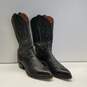 El Dorado 9300 Black Leather Western Cowboy Boots Mens Size 10.5 D image number 3