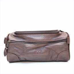 Marlboro Country Store Brown Leather Men Pouch