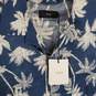 ONIA Men Blue/White Vacation Shirt SZ M NWT image number 3