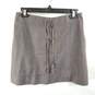 Armani Exchange Women Grey Mini Skirt Sz 6 image number 2