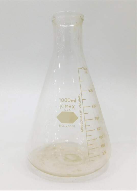 2 KIMAX Glass 1000mL & 1500ml Heavy Wall Erlenmeyer Flasks image number 3