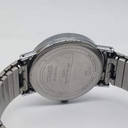 Vintage Retro Timex Date-Day Indiglo Men's Stainless Steel Quartz Watch alternative image
