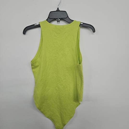 Forever 21 Lime Green Sleeveless Bodysuit image number 2