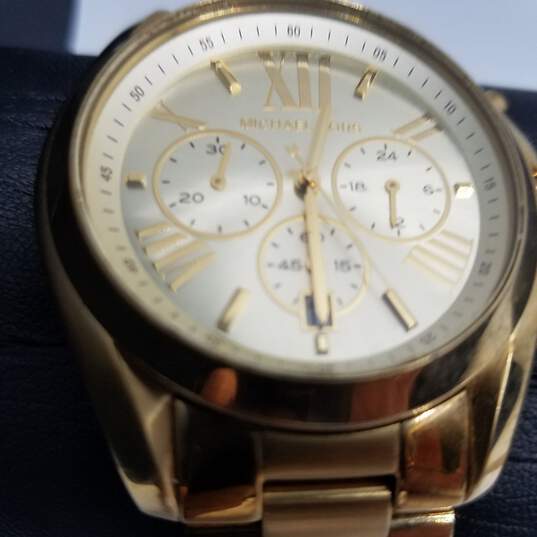 Men's Michael Kors Chronograph Stainless Steel Watch image number 2