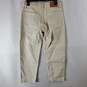 Lucky Brand Women Ivory  Straight Jean Sz 27 image number 2