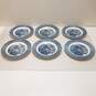Currier and Ives Dinner Plates  6 Royal China 10in  Plates image number 1