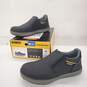 DeWalt SFC Plasma Slip On ST Black Leather Slip Resistant Work Shoes Men's Size 10 image number 1